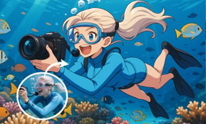 Abstract 3D shapes moving in a colorful animated sequence.